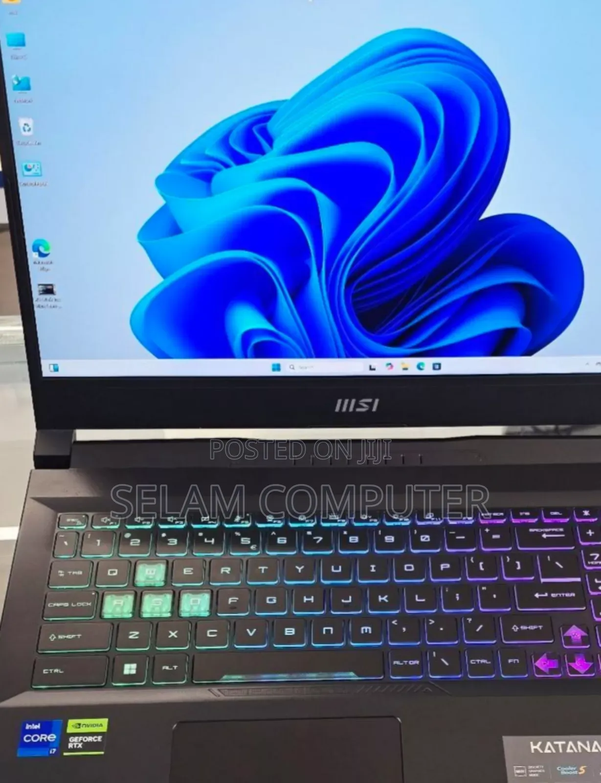 New Laptop MSI GF63 16GB Intel Core I7 SSD 1T