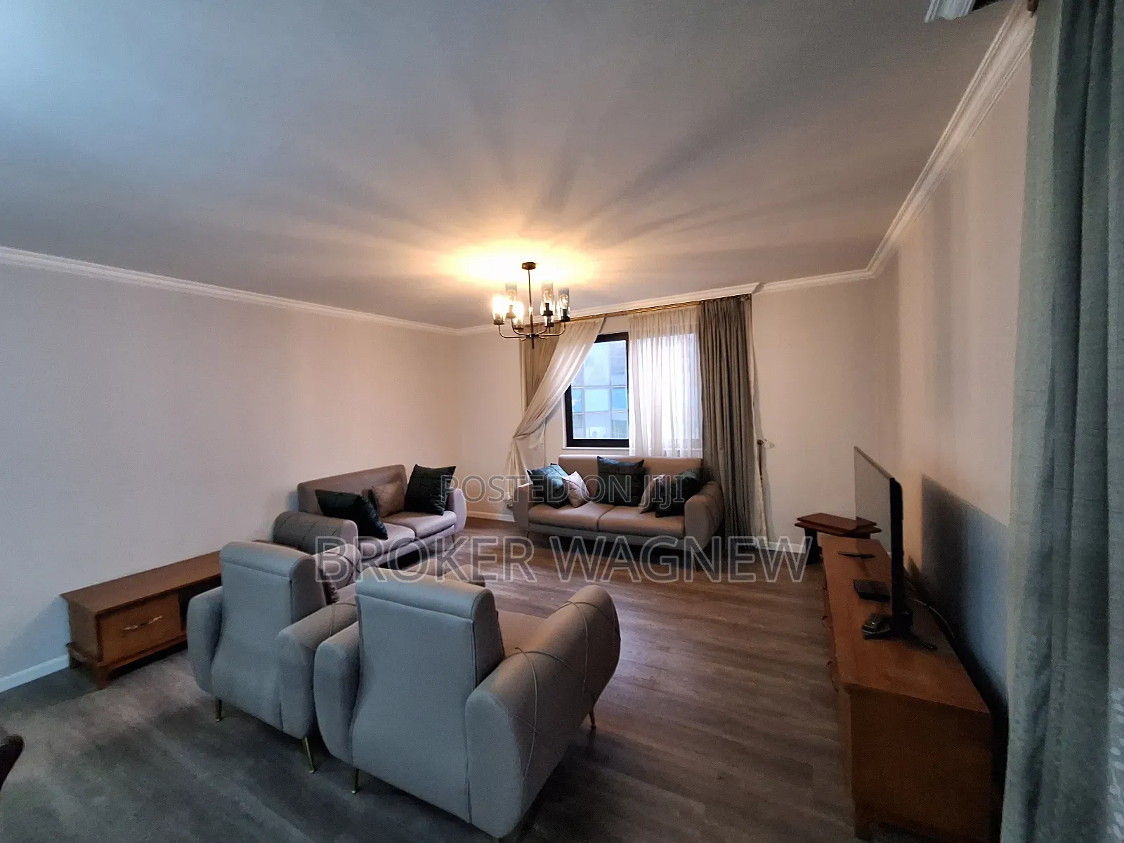 Furnished 3bdrm Apartment in Bole for rent