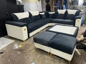 Elegant High-Back Sofas