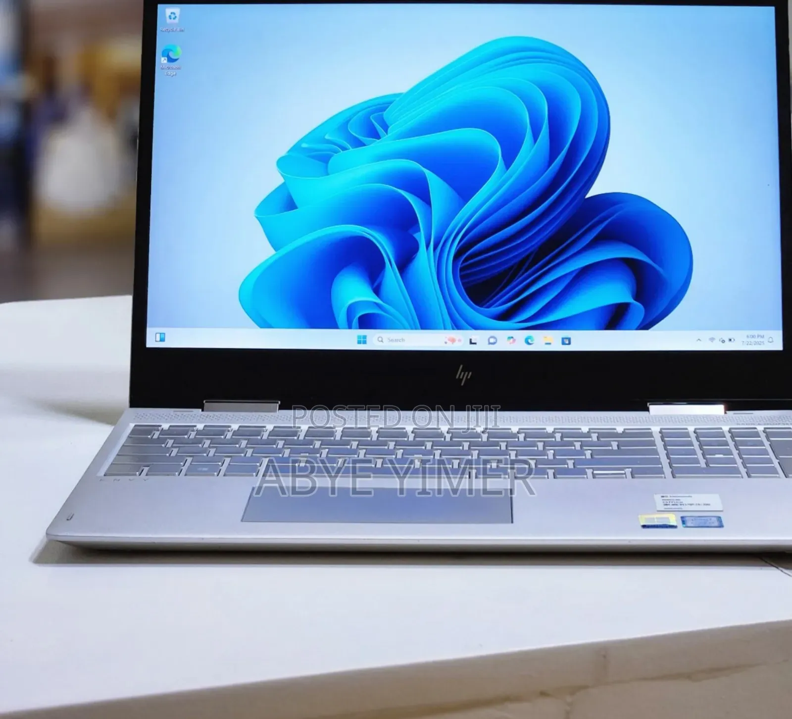 New Laptop HP Envy X360 16GB Intel Core I7 SSD 512GB