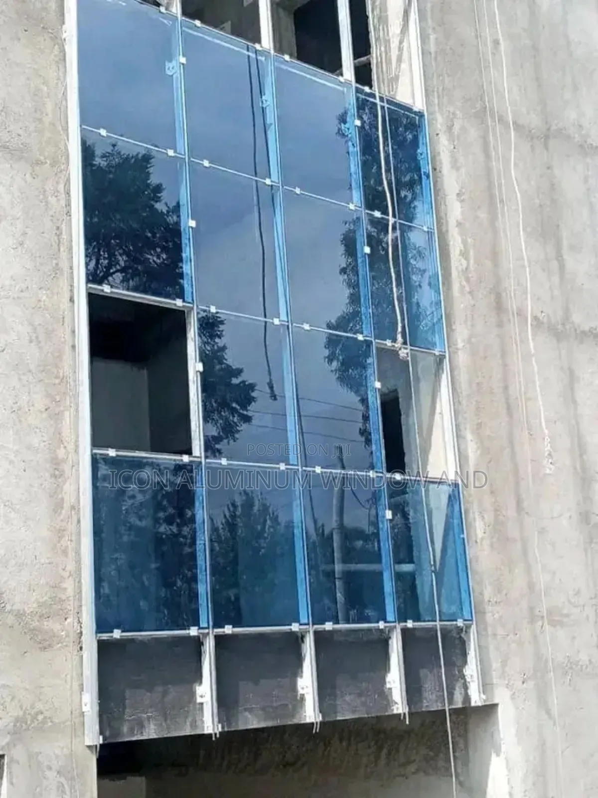 የ አልሙኒየም እና መስታወት ስራዎች / Aluminum and Glass Work