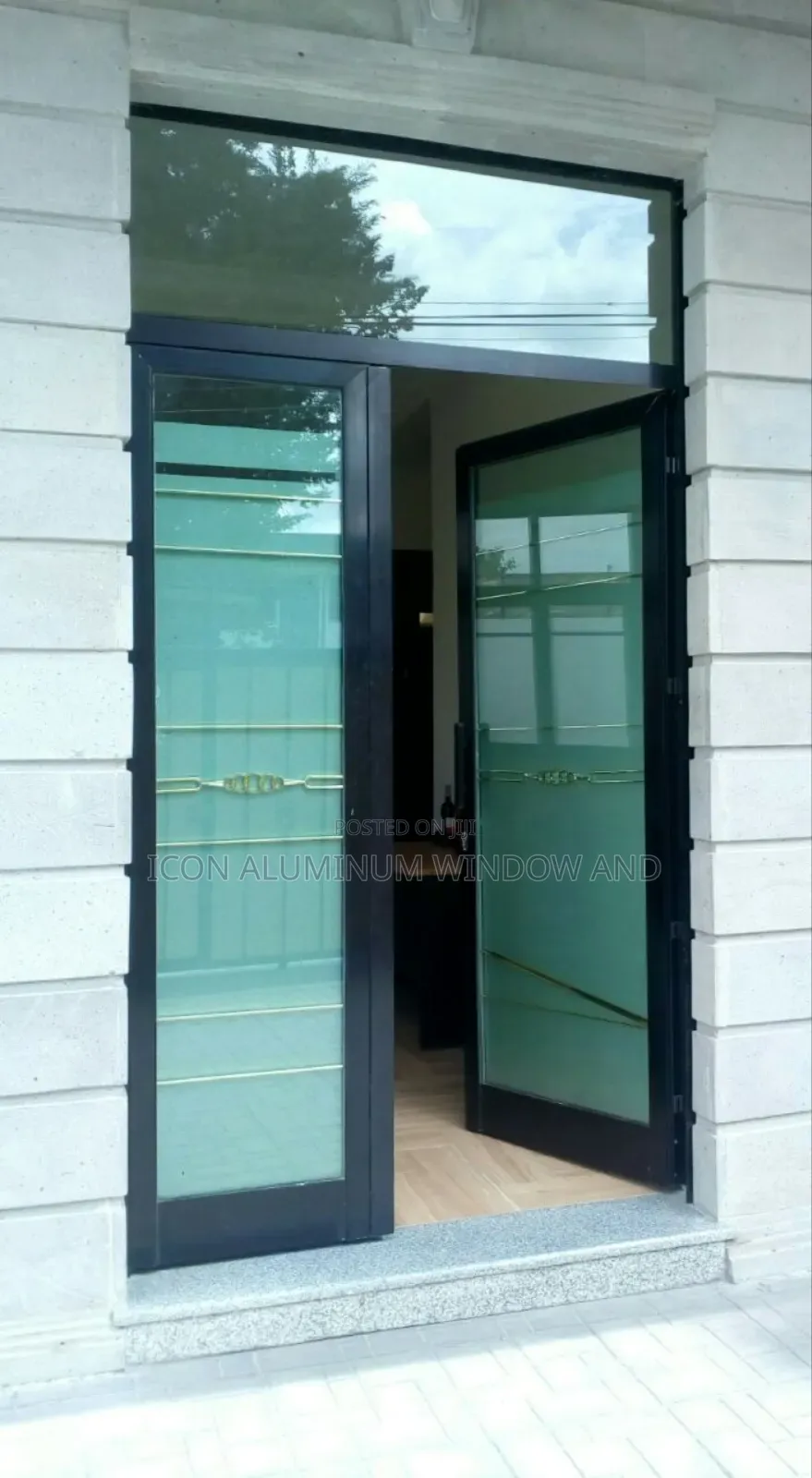 የ አልሙኒየም እና መስታወት ስራዎች / Aluminum and Glass Work