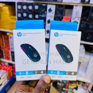 Photo - Hp Bluetooth Wireless Dual Model Mouse W10 (Hp W10 Mouse)