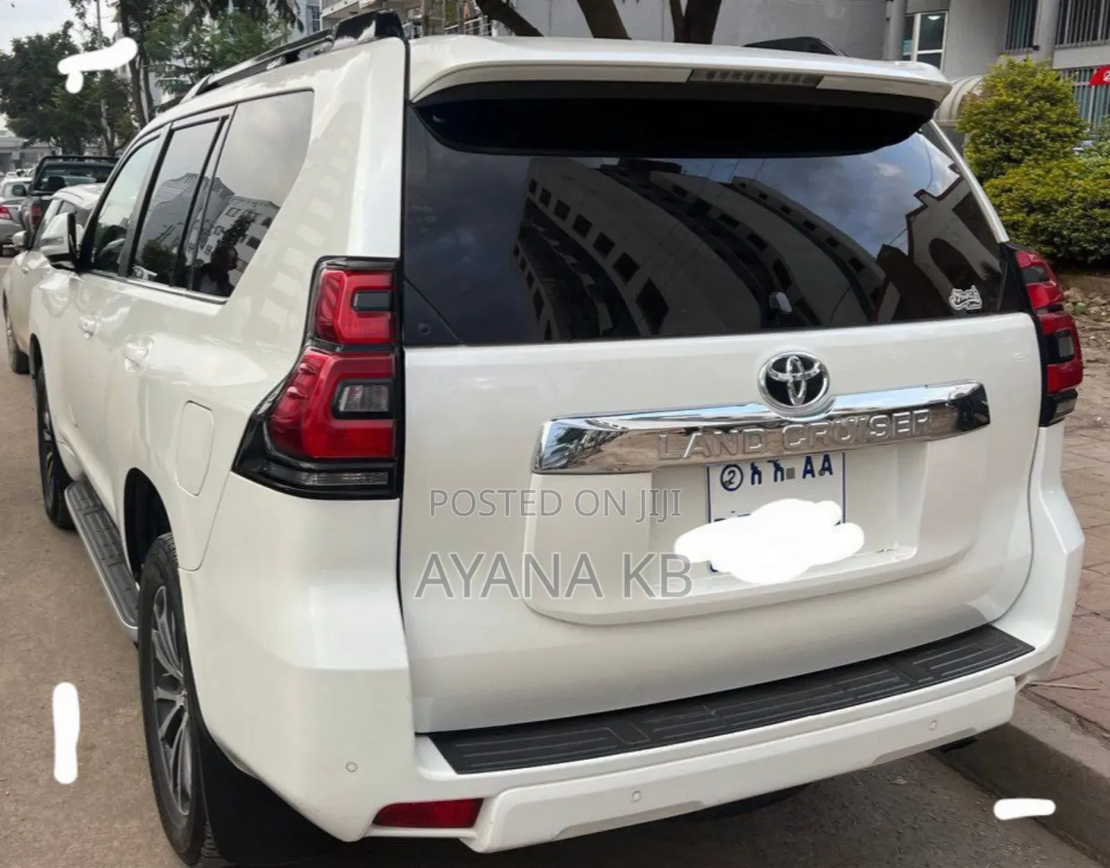 Toyota Land Cruiser Prado 2019 White