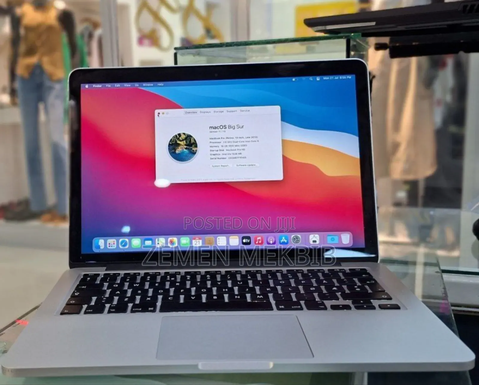 New Laptop Apple MacBook Pro 2013 16GB Intel Core I5 SSD 512GB