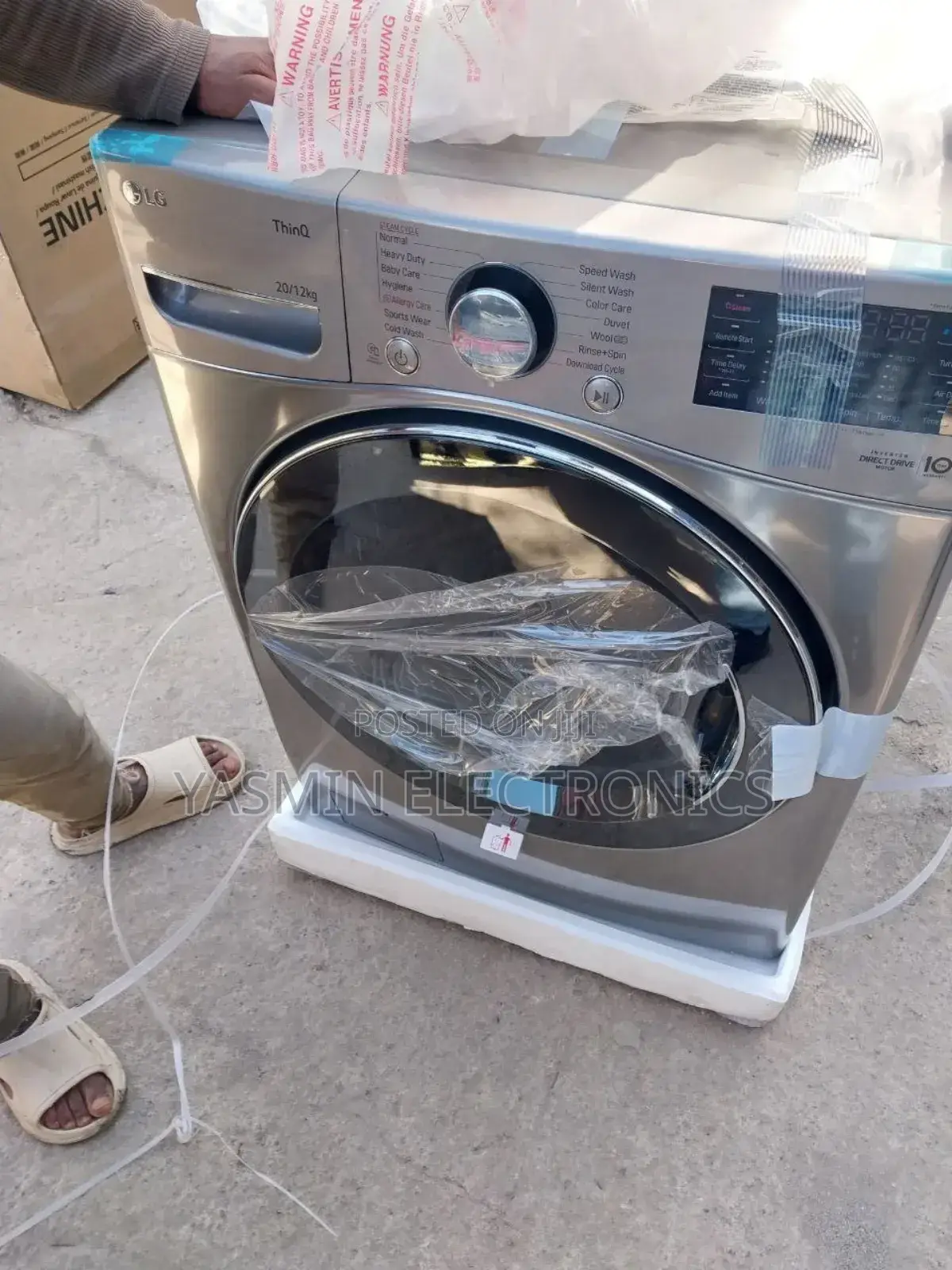 Lg Washing Machine 20/12kg Wsher+Dryer 100% Full Automatic Deliver