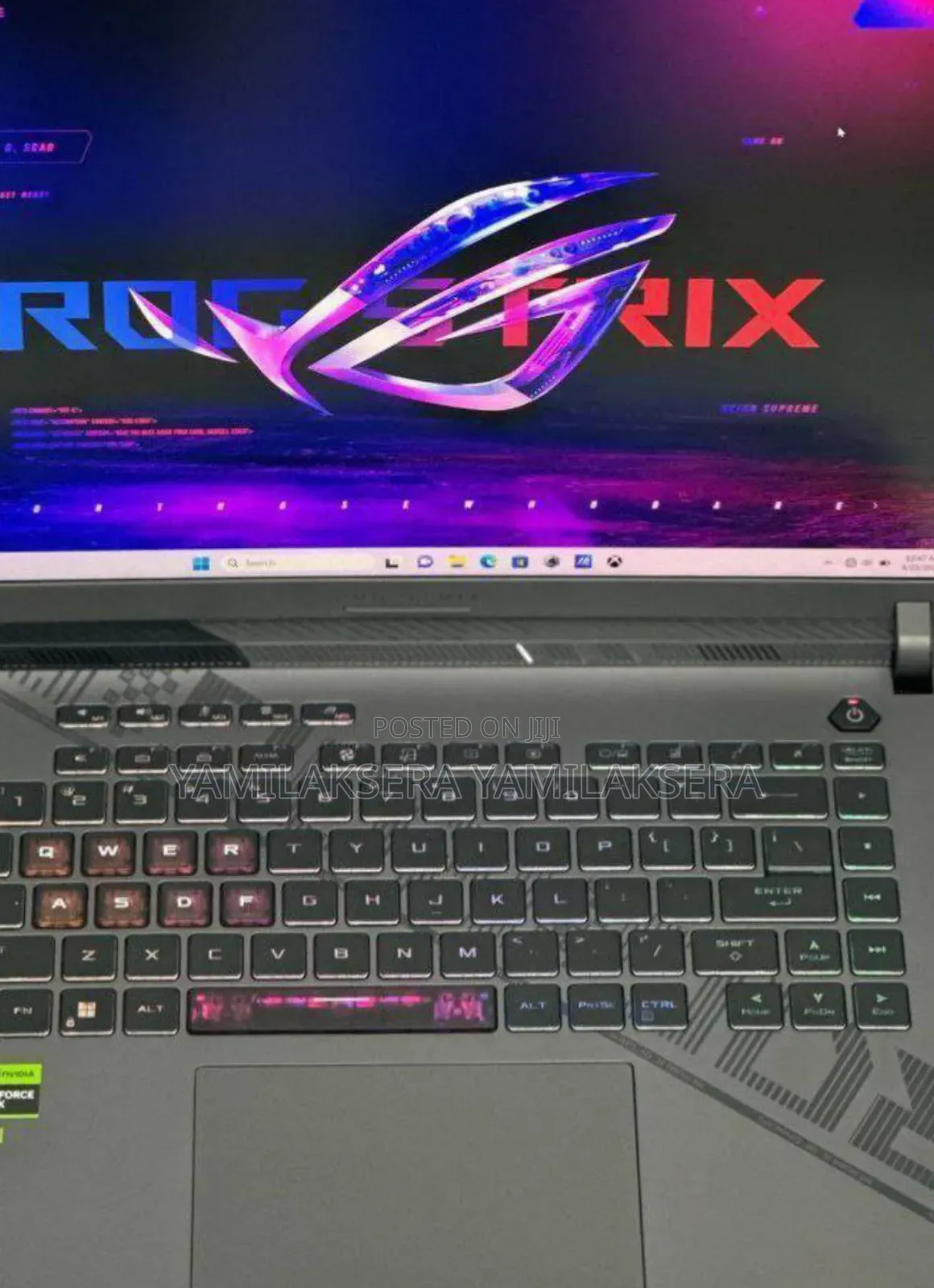 New Laptop Asus ROG Strix G16 G614 16GB Intel Core I7 SSD 512GB
