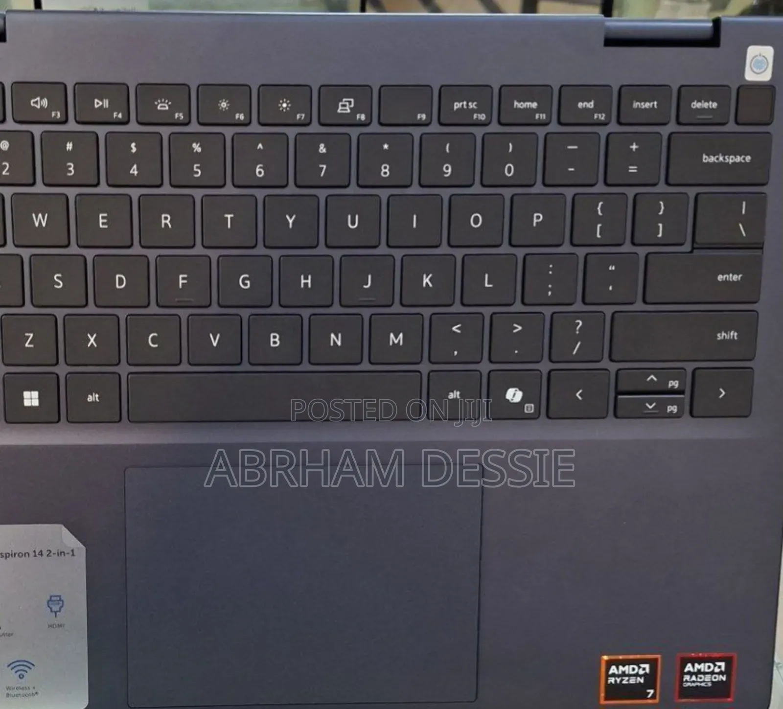 New Laptop Dell 16GB AMD Ryzen 7 SSD 1T