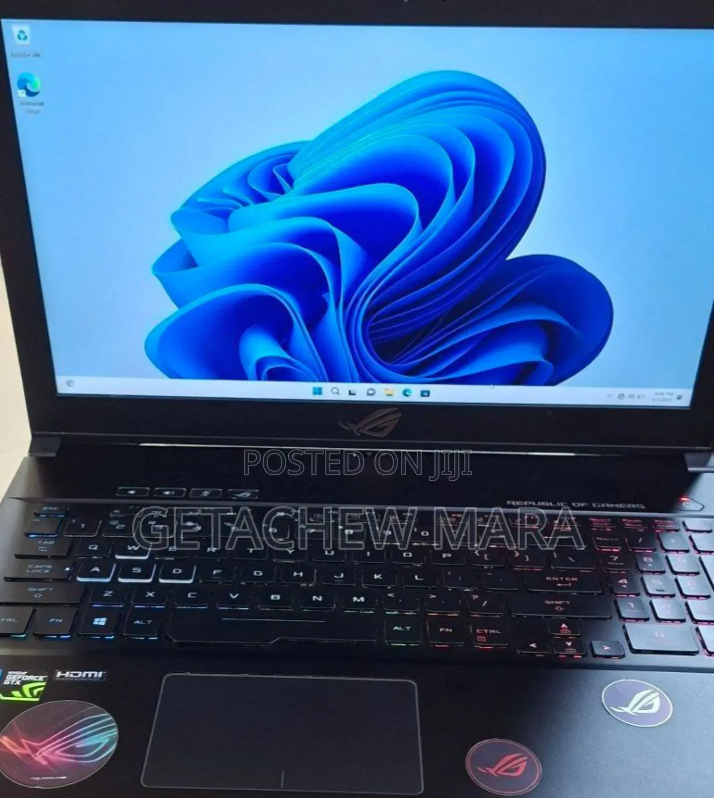 New Laptop Asus ROG Zephyrus G15 16GB Intel Core I7 SSD 128GB