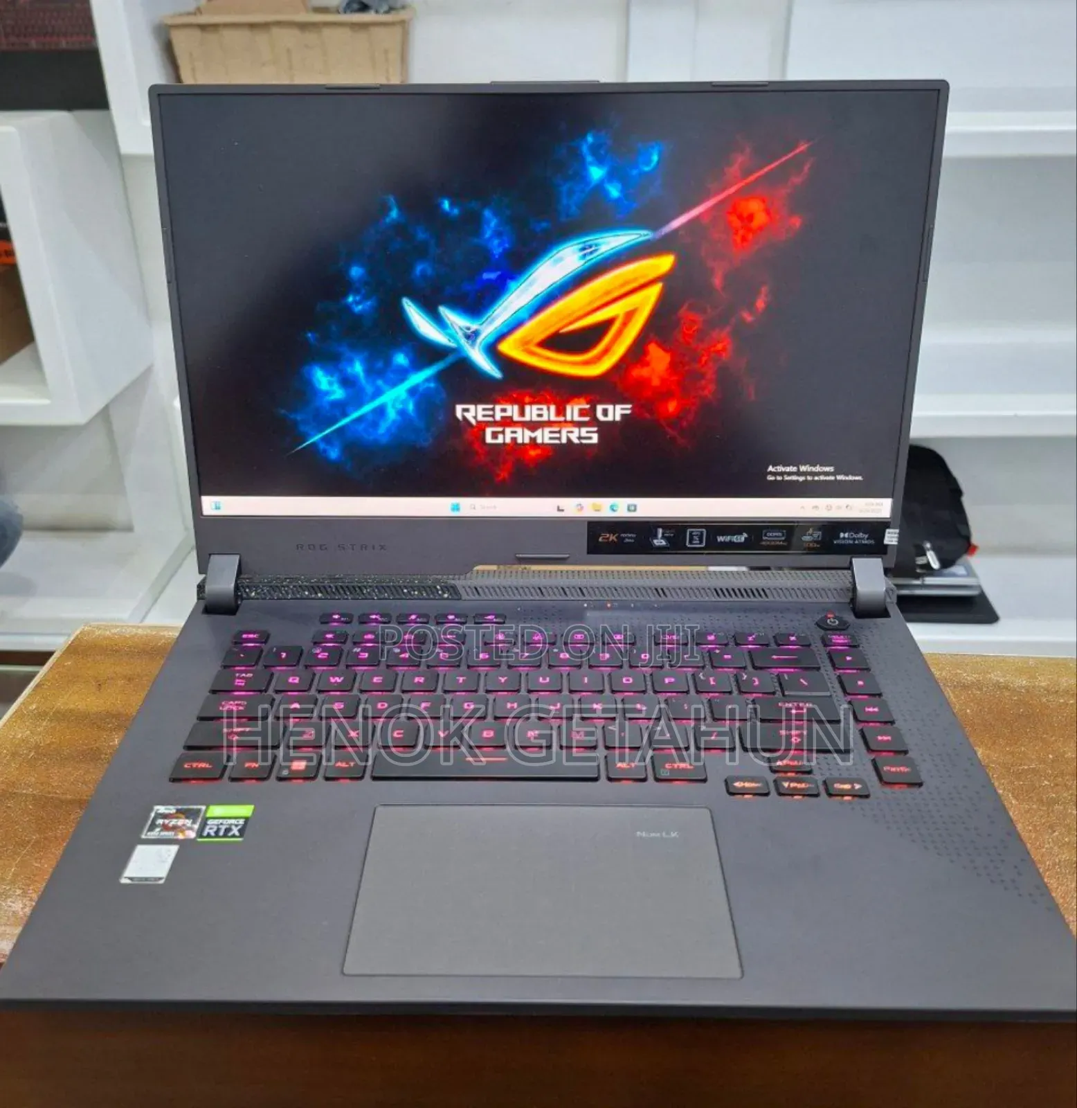 New Laptop Asus ROG Zephyrus G15 16GB Intel Core I9 SSD 1T
