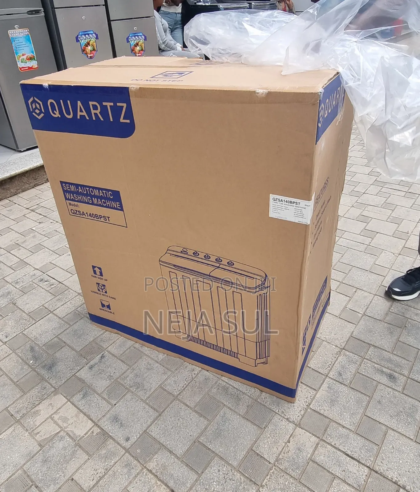 Quartz Washing Machine 14kg for in Semi Automatic Delivery