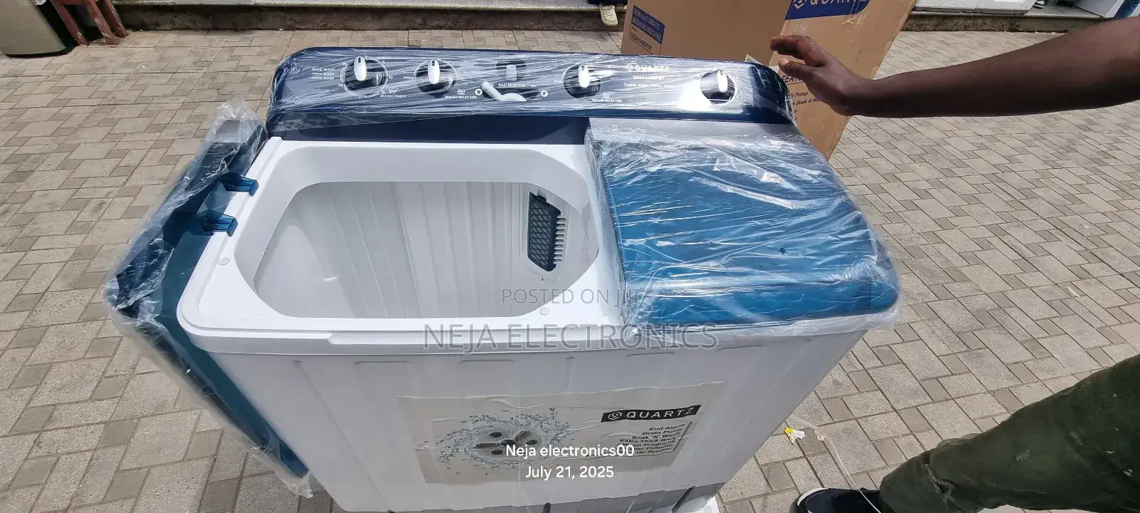 Quartz Washing Machine 14kg Semi Automatic Delivery