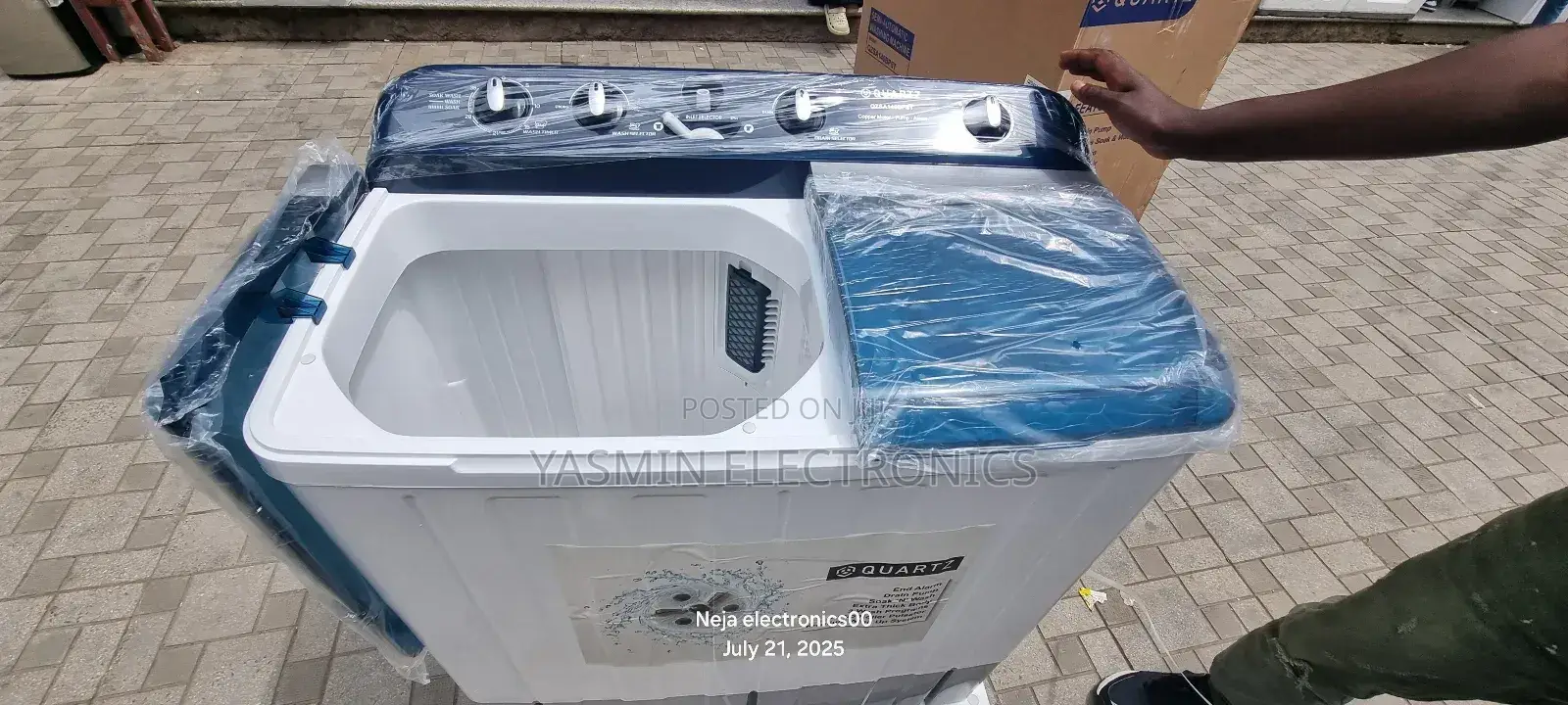 Quartz Washing Machine 14kg Semi Automatic Delivery