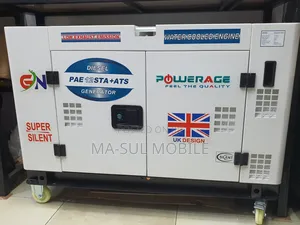 Photo - New Original Water Cooled Engine Generator and Automatic