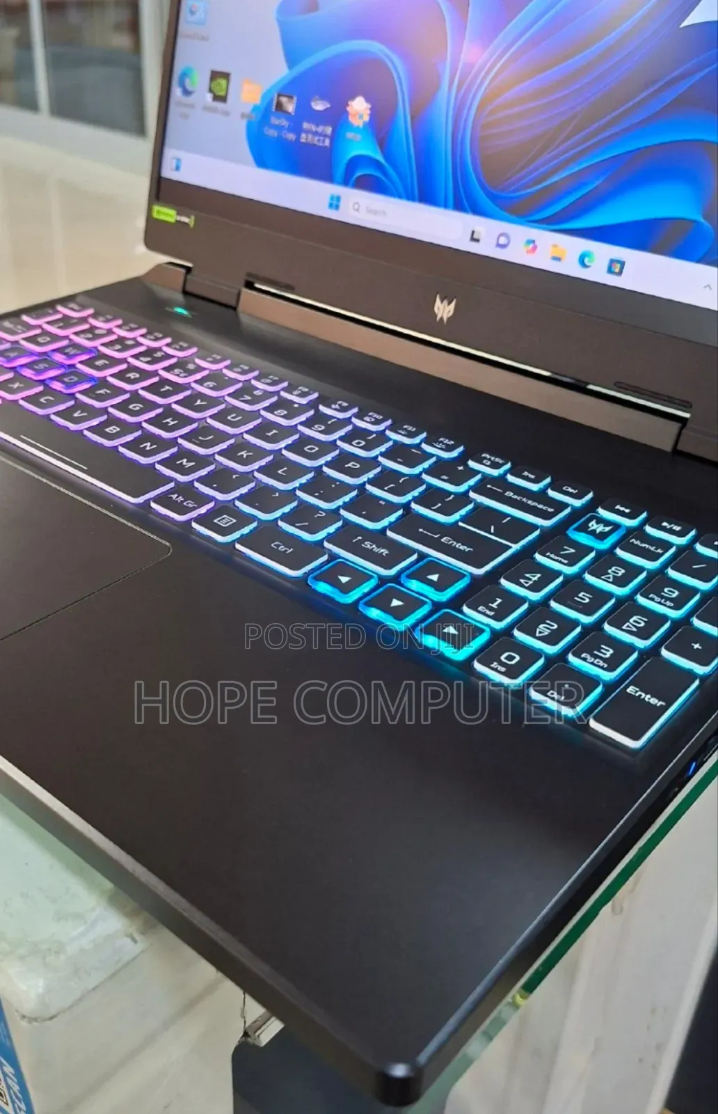 New Laptop Acer Predator Helios 300 16GB Intel Core I9 SSD 1T