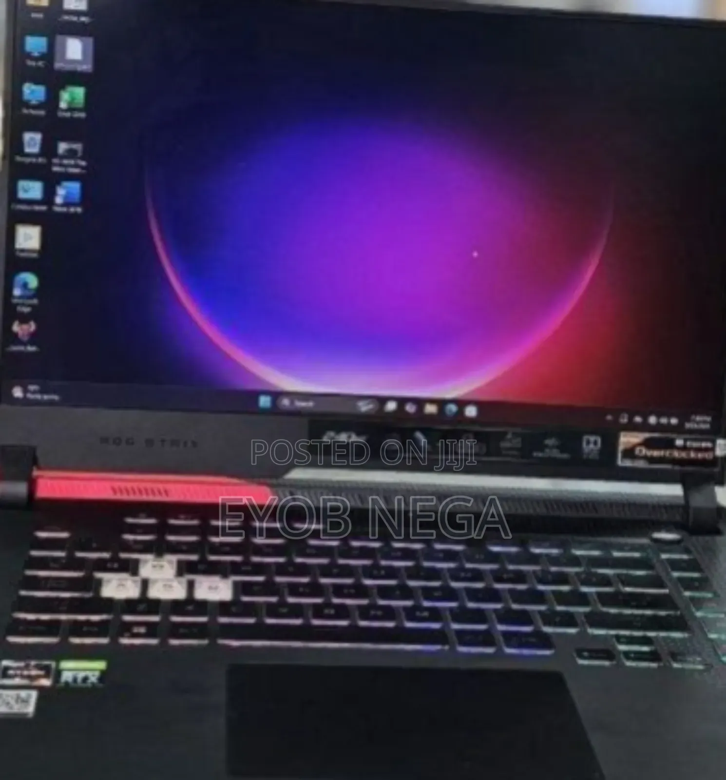 New Laptop Asus ROG Strix G15 16GB AMD Ryzen 9 SSD 512GB