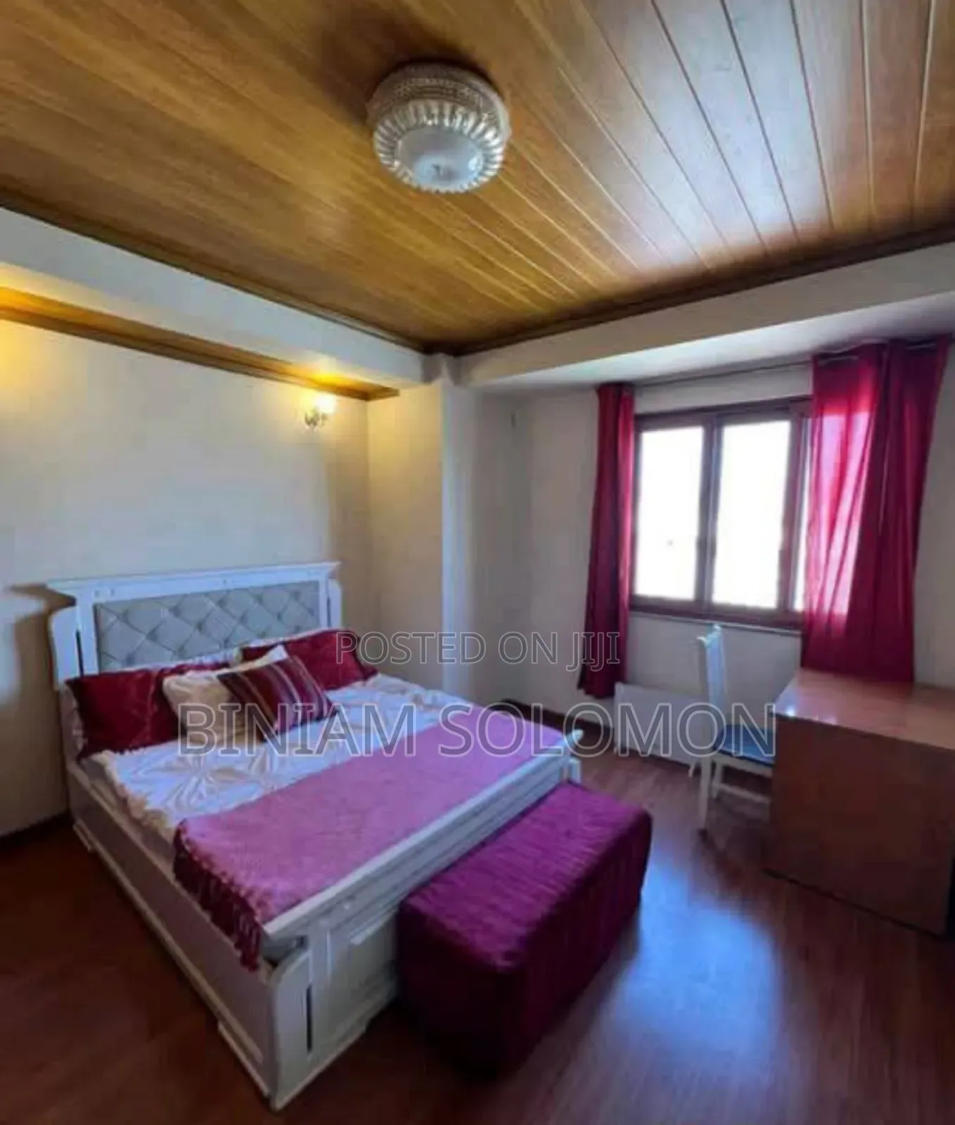 Furnished 4bdrm Apartment in Bole for Rent