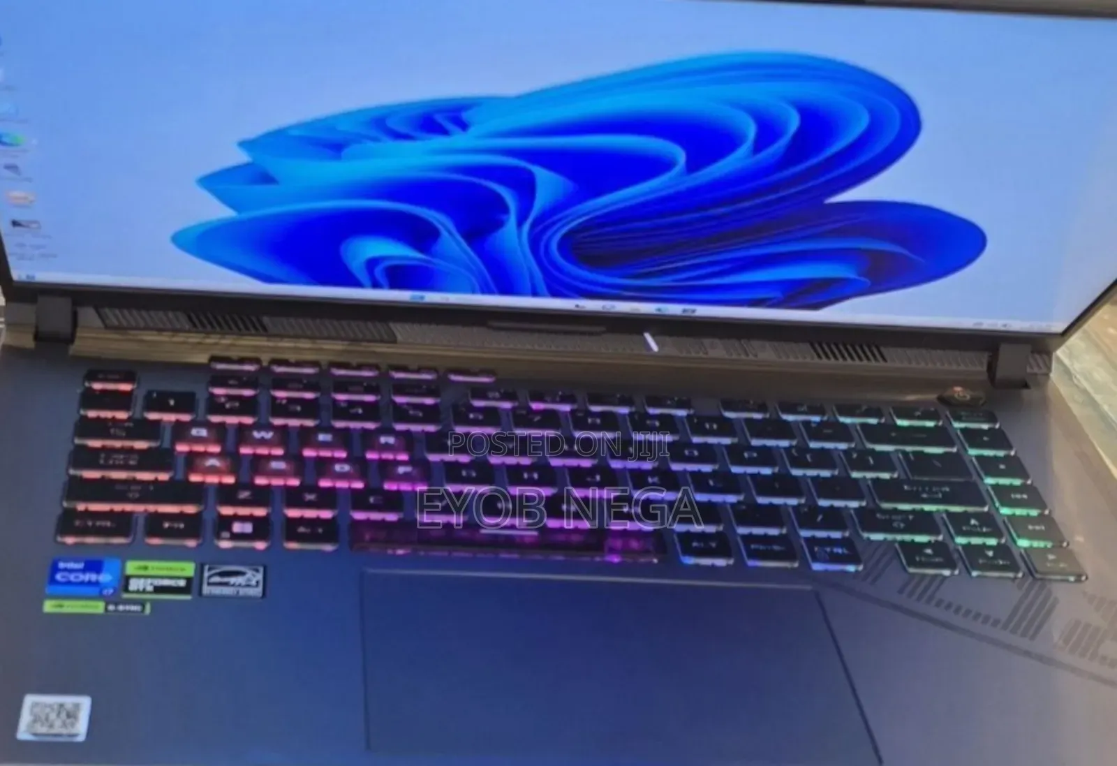 New Laptop Asus ROG Strix G15 16GB Intel Core I7 SSD 1T