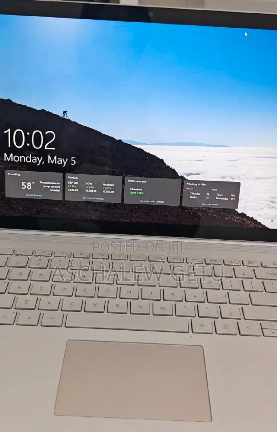 New Laptop Microsoft Surface 16GB Intel Core I7 SSD 256GB