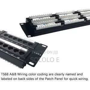 Photo - Patch Panel Cat 6a 48 Port