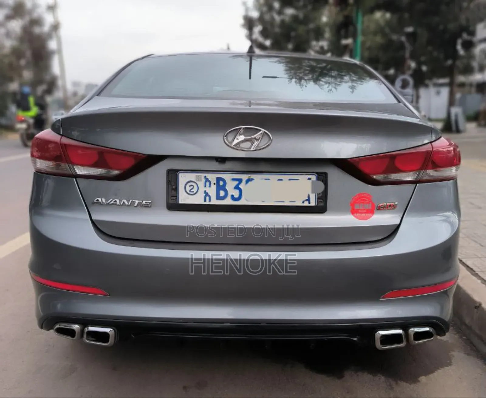 Hyundai Avante 2017 Silver