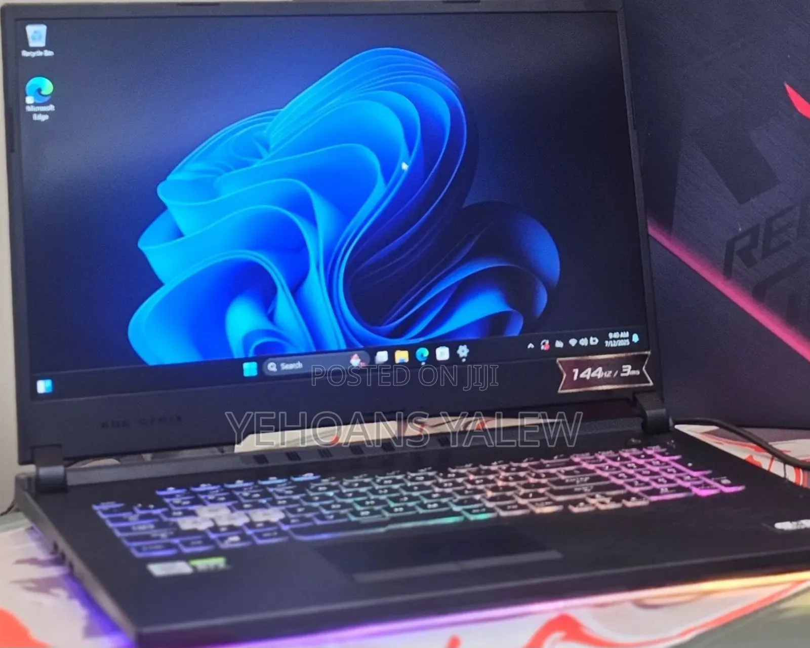 New Laptop Asus ROG Strix G16 G614 16GB Intel Core I7 SSD 512GB