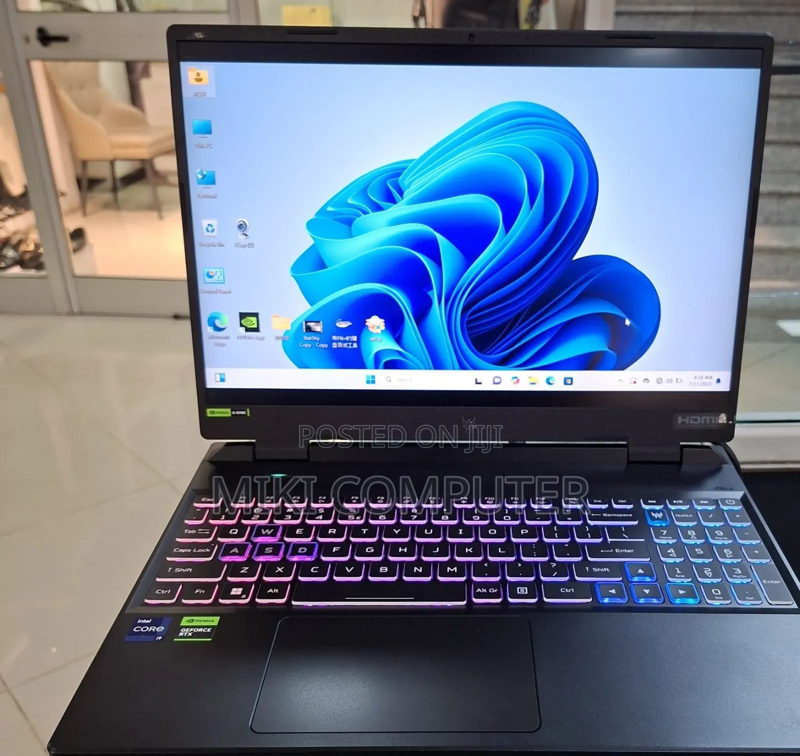 New Laptop Acer Predator Helios 300 16GB Intel Core I9 SSD 1T