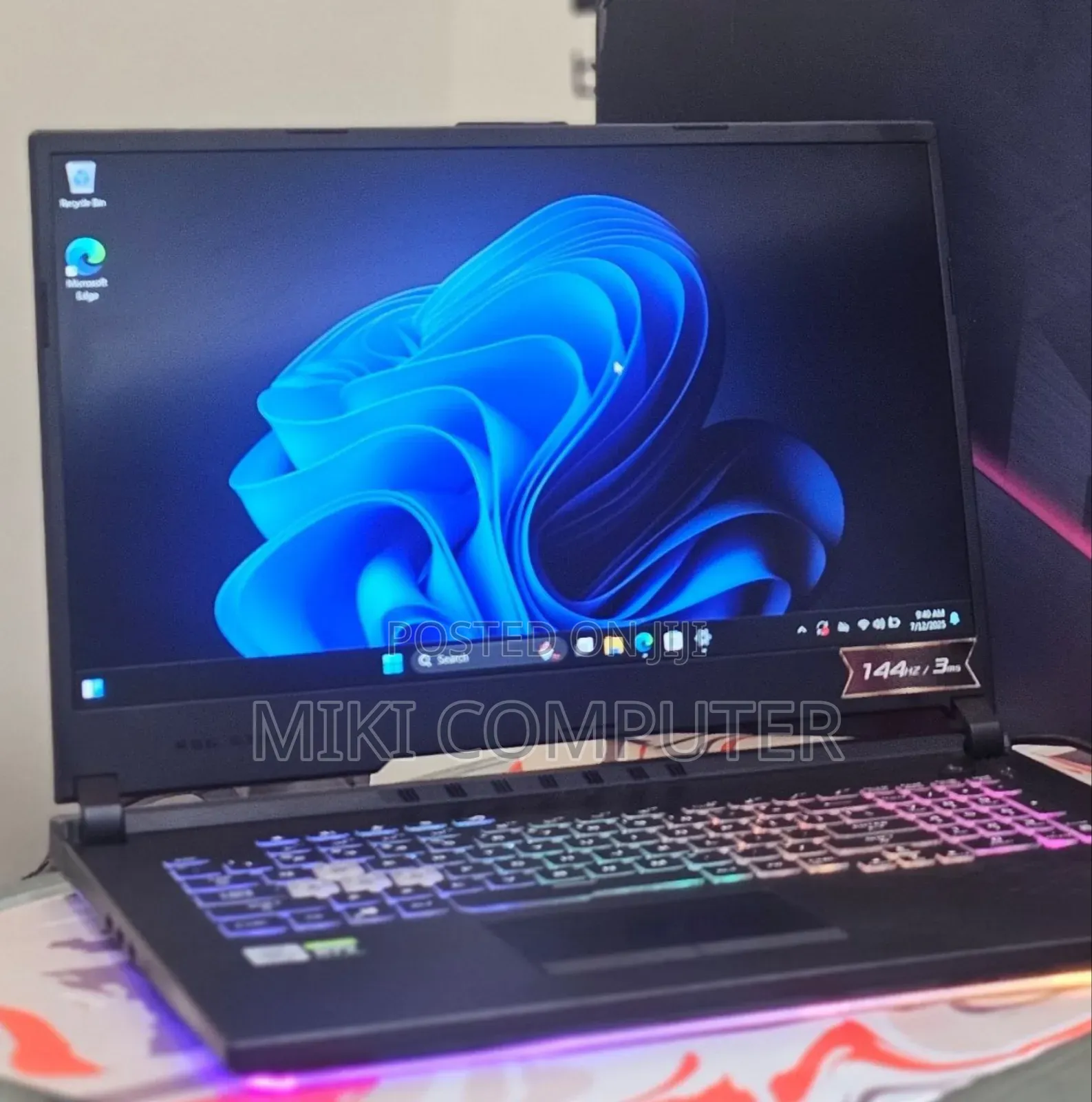 New Laptop Asus ROG Strix G15 16GB Intel Core I7 SSD 512GB