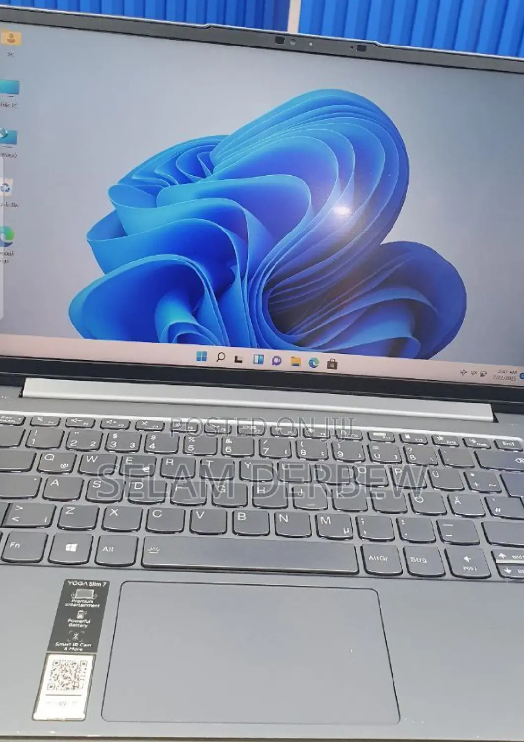 New Laptop Lenovo Yoga 7i 16GB AMD Ryzen 7 SSD 1T