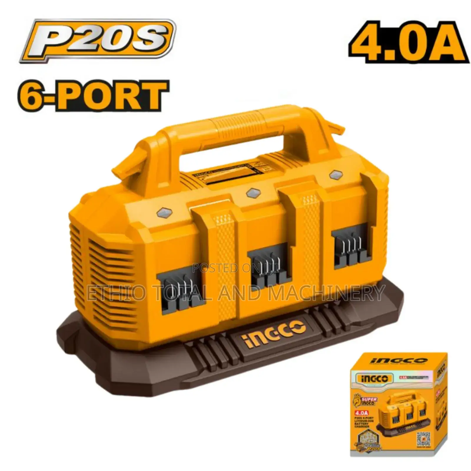 20v 6 Ports 4a Charger, Model Fcli2064