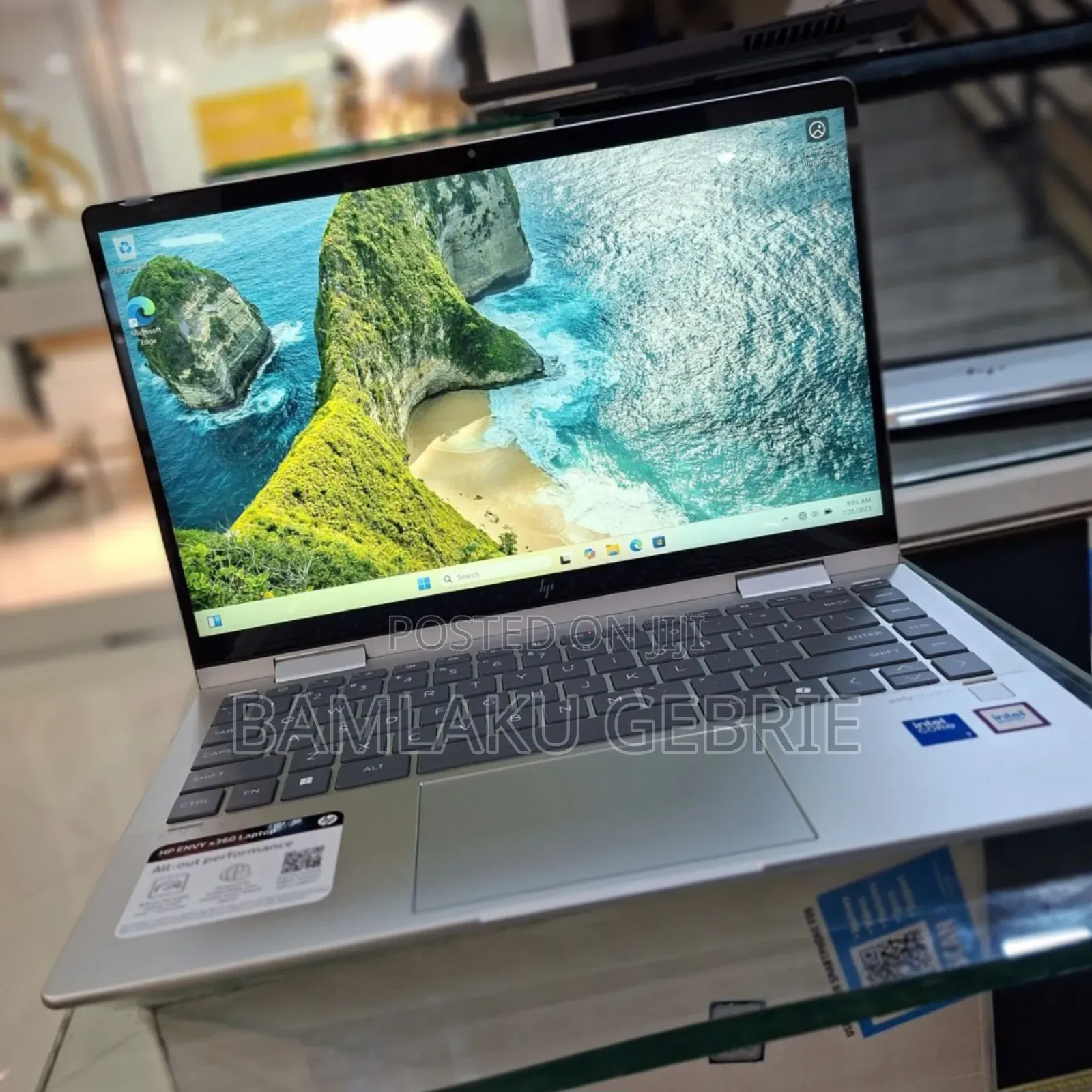 New Laptop HP Envy X360 16GB Intel Core I7 SSD 1T