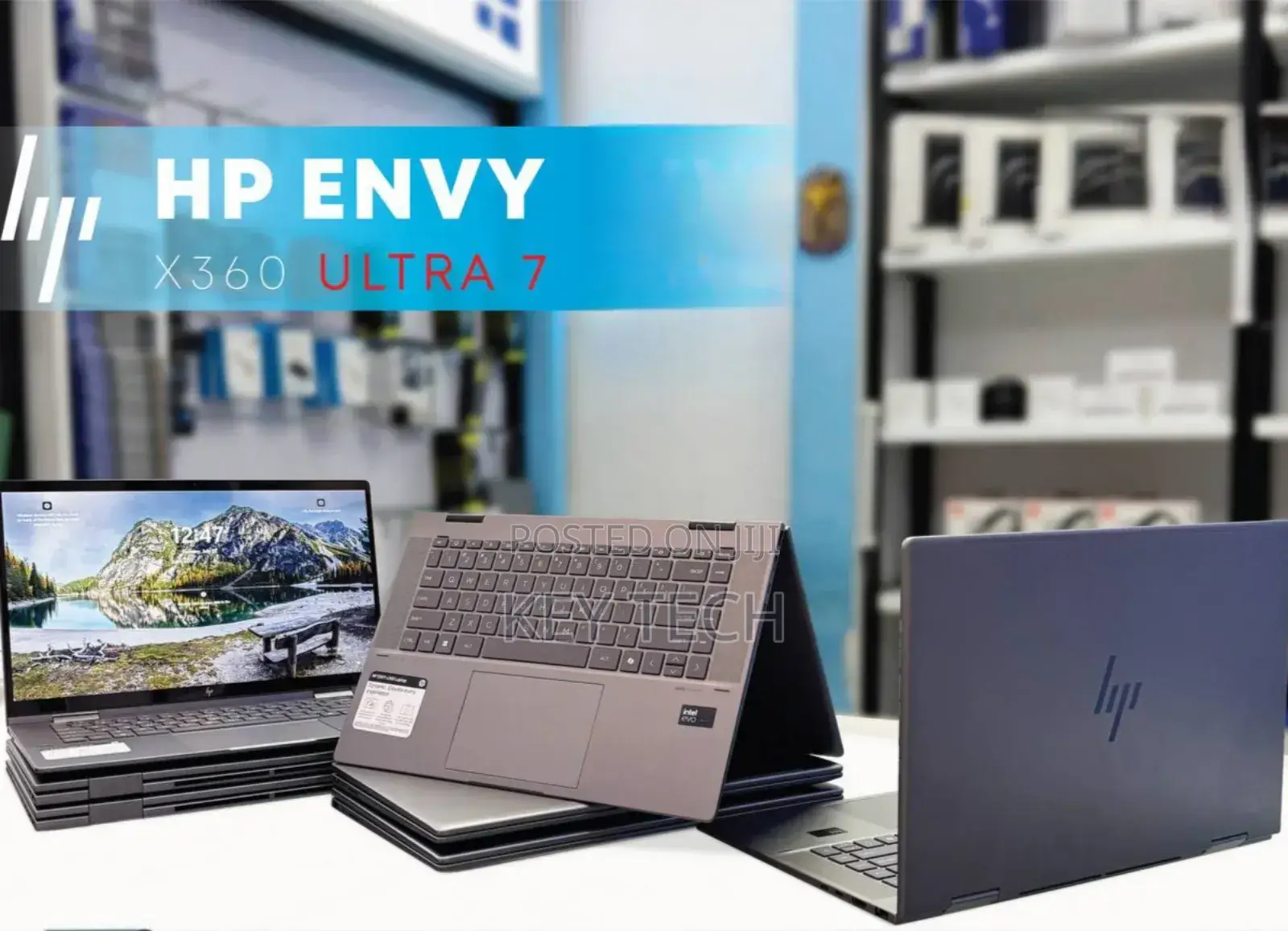 New Laptop HP Envy X360 32GB Intel Core Ultra 7 SSD 1T