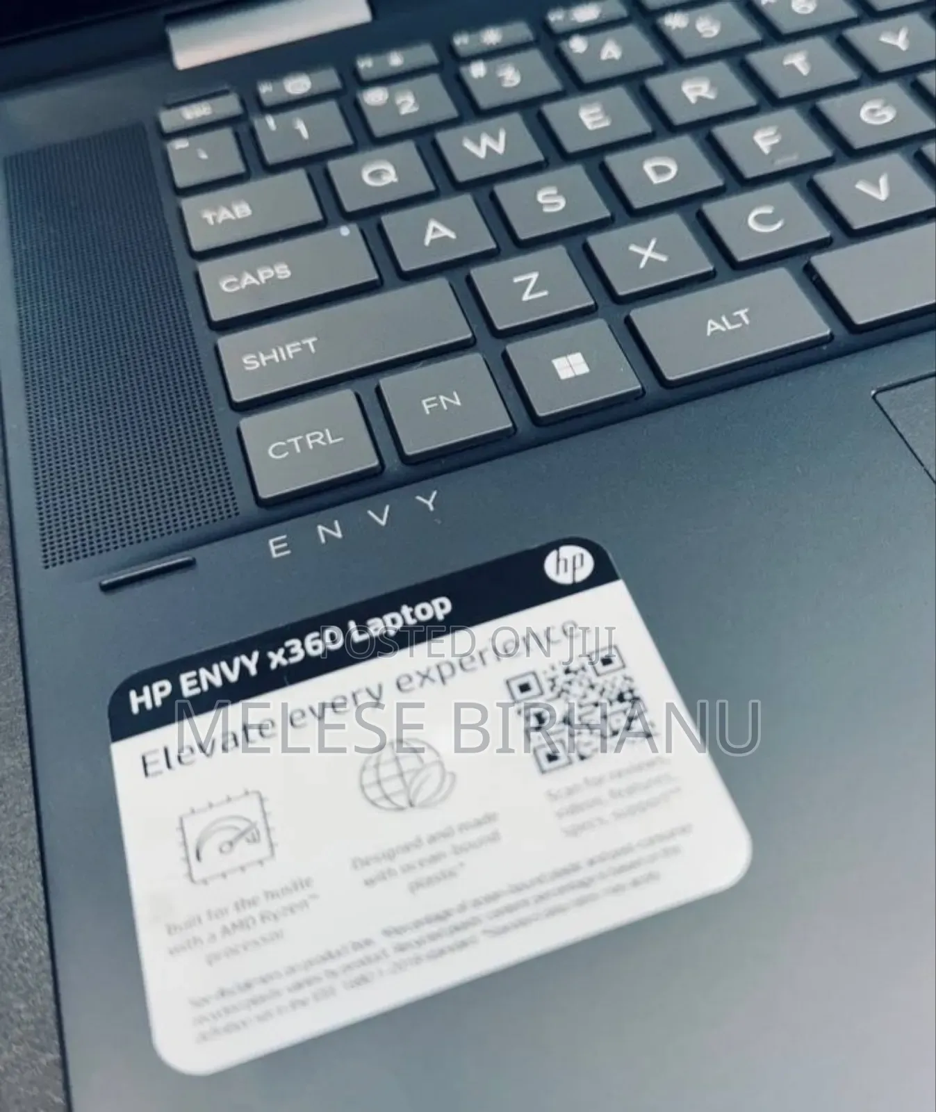 New Laptop HP Envy X360 8GB AMD Ryzen 7 SSD 512GB