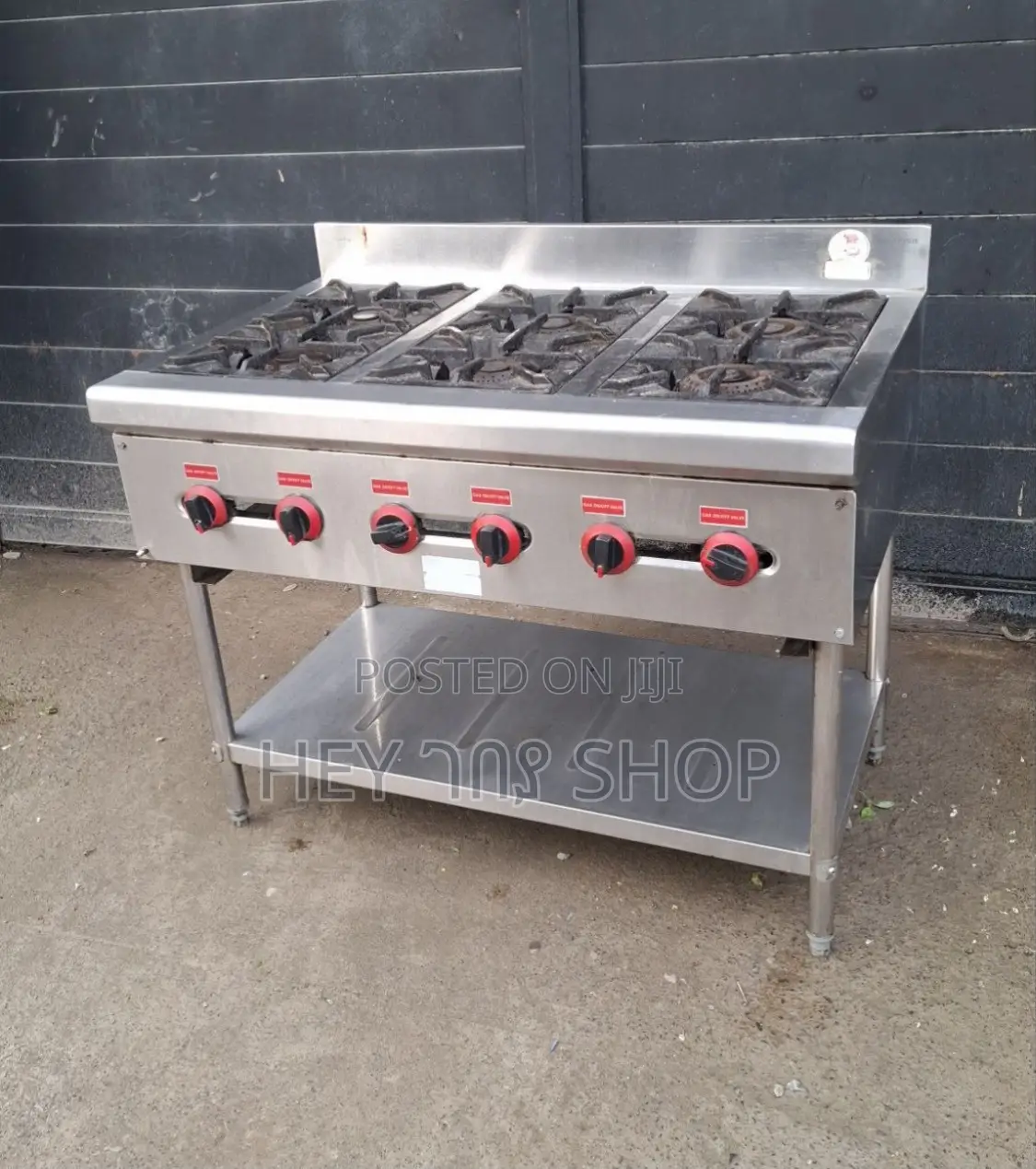 Linkrich Commercial Gas Burner / የጋዝ ምድጃ