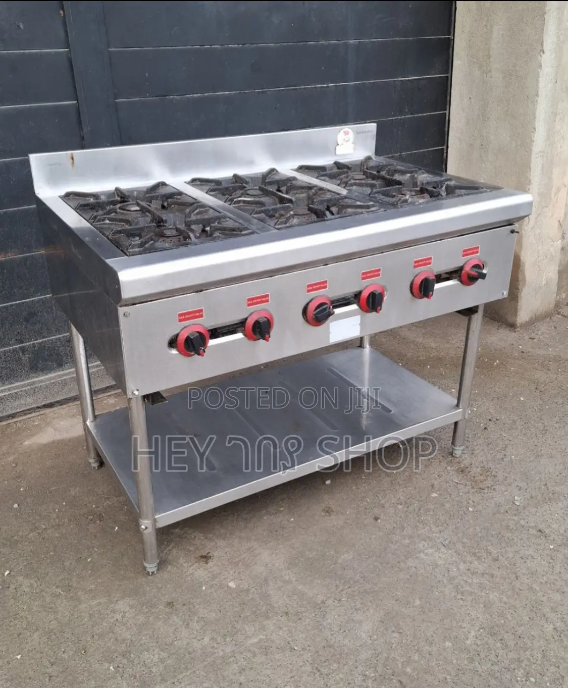 Linkrich Commercial Gas Burner / የጋዝ ምድጃ