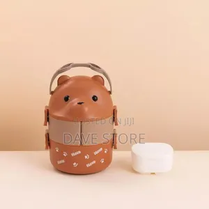 Bear Cartoon Lunch Box