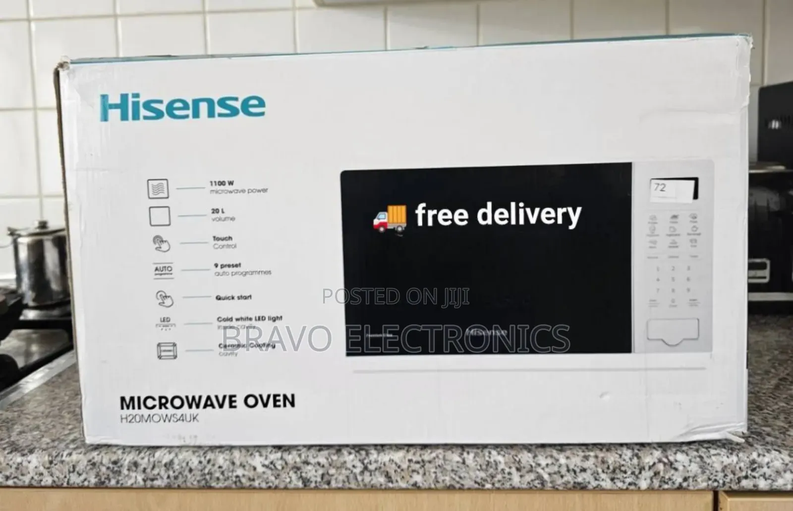 Hisense 20l Microwave – Fast Heat, Fresh Taste!