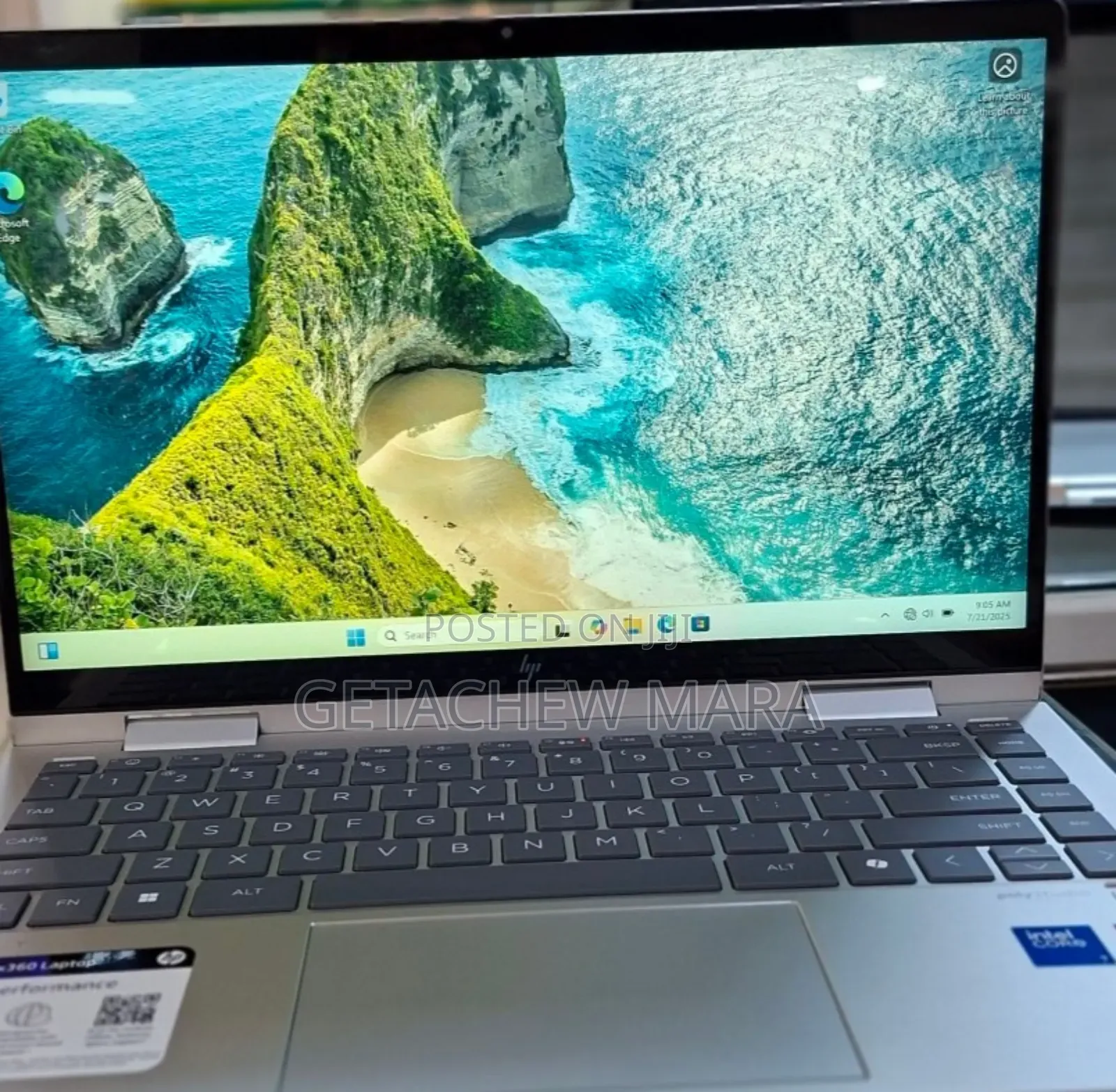 New Laptop HP Envy X360 16GB Intel Core I7 SSD 1T