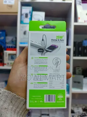 Rugga's 25w Fast Charging Data Cable 2000mm Ls852