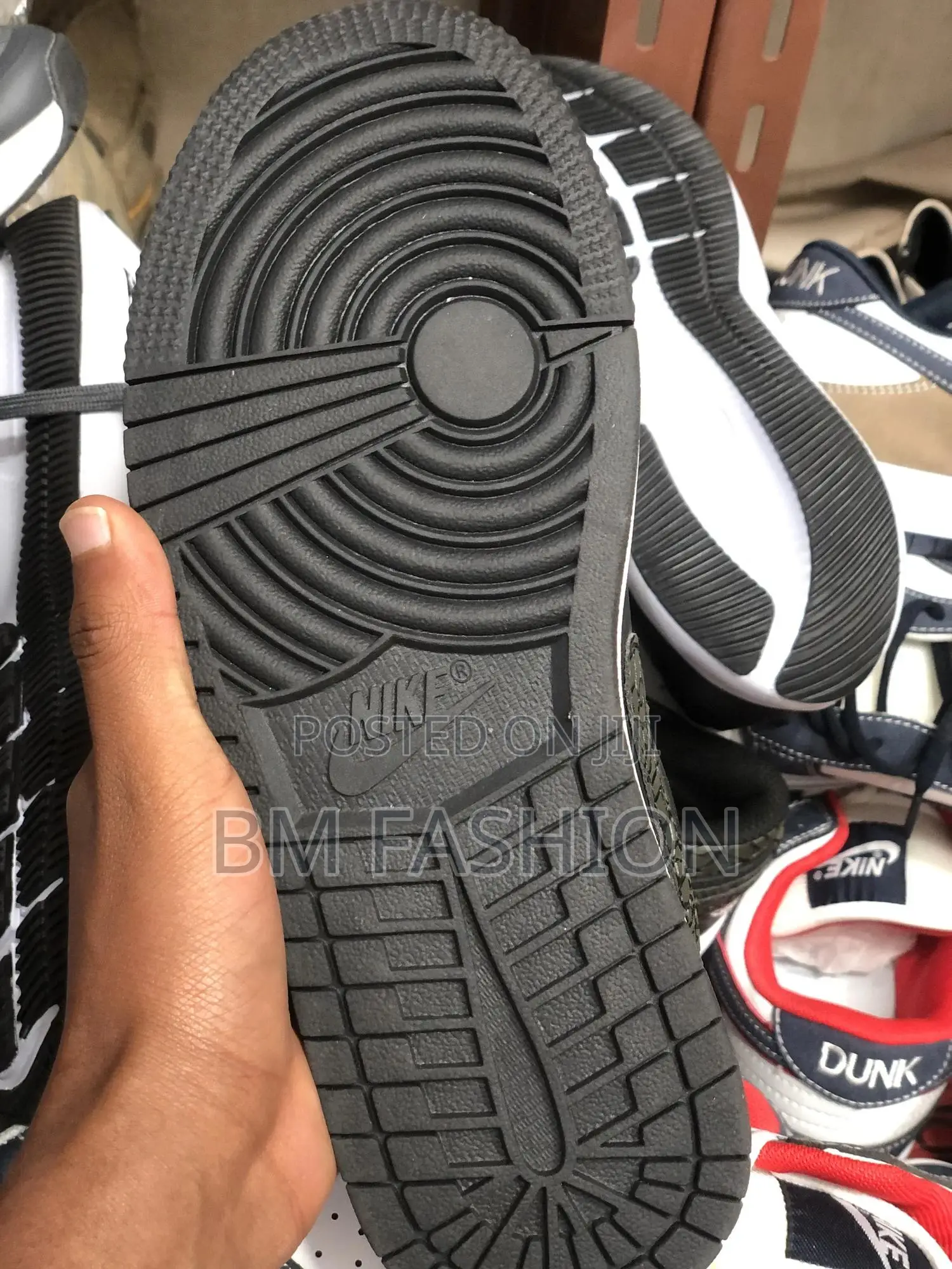 Air Jordan 1 Low Dunk Black Cement