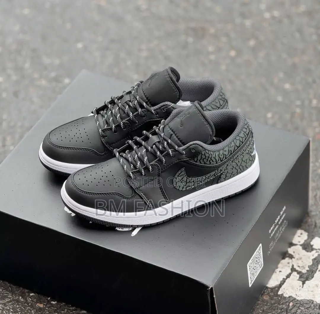 Black Cement Dunk Jordan 1 High Quality Shoes for Men