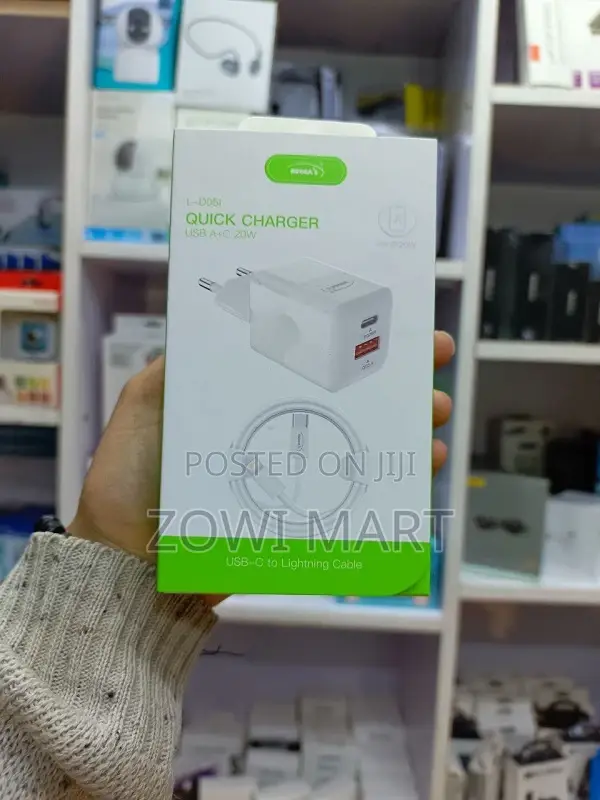 Rugga's Usb A+C 20w Usb-C to Lightning Cable – L-D05i