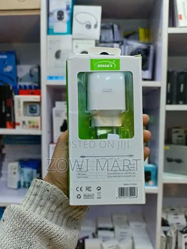 Rugga's Usb A+C Charger 20w – Ru-11c Turbo Fast