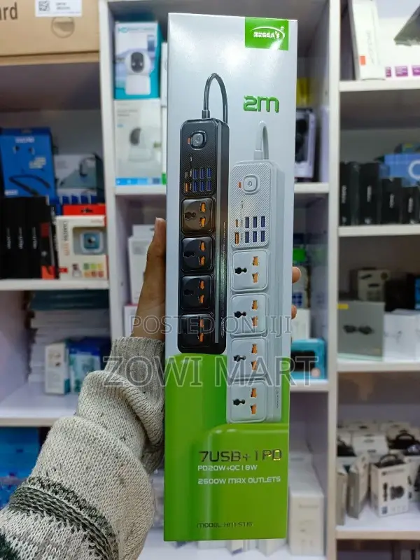 12-in-1 Rugga's Power Strip – Hm-st16