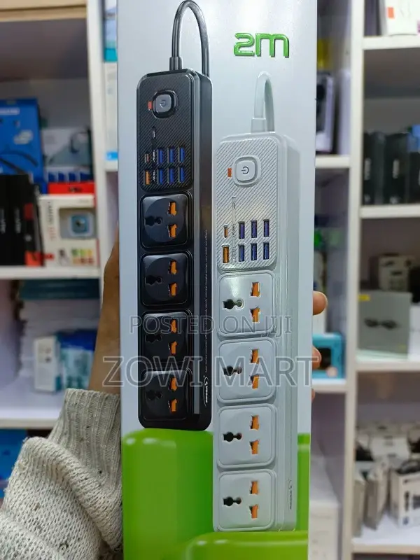 12-in-1 Rugga's Power Strip – Hm-st16