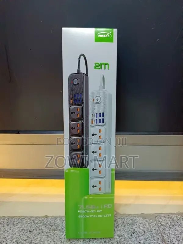 12-in-1 Rugga's Power Strip – Hm-st16