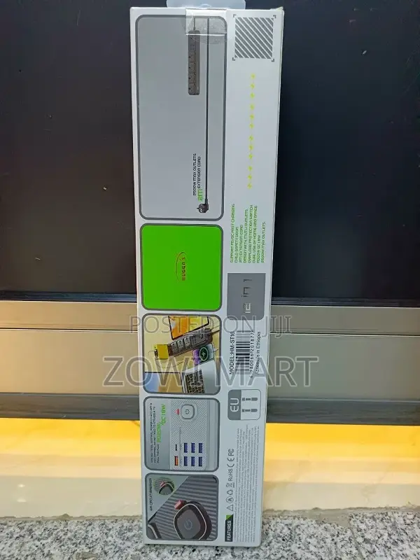 12-in-1 Rugga's Power Strip – Hm-st16