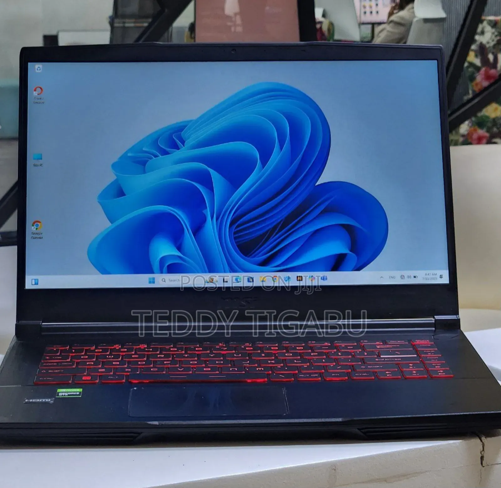 New Laptop MSI GF63 12GB Intel Core I5 SSD 512GB