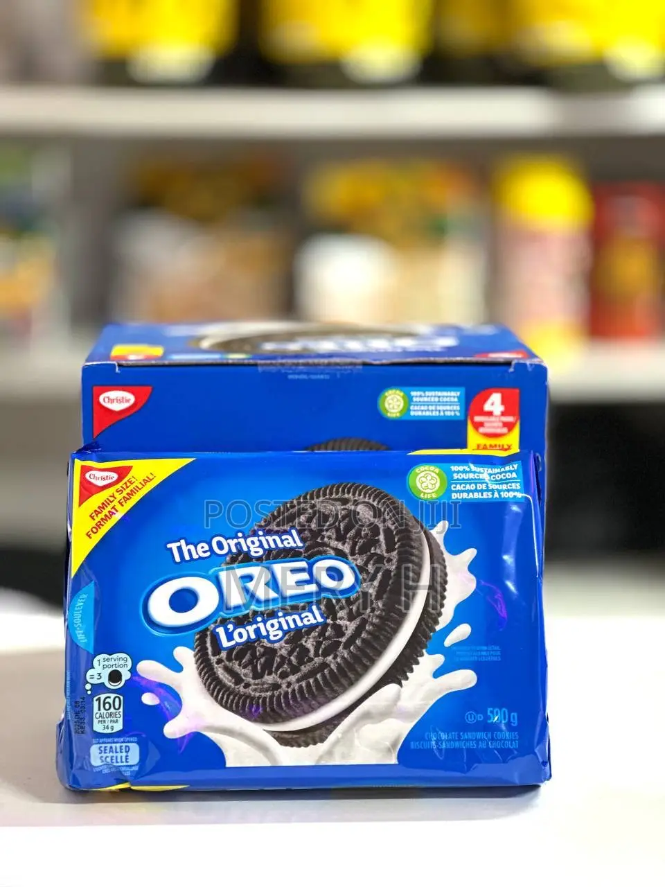 Oreo Cookies – 500g Family Pack (Original)