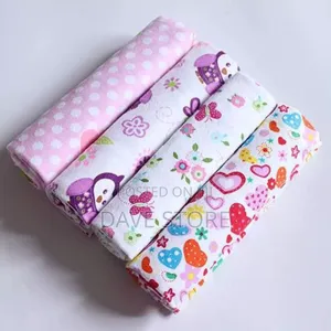 4pcs Cotton Flannel Receiving Baby Blankets